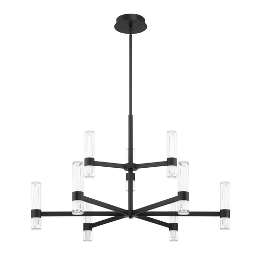 Thesis 207312A LED Chandelier, Matte Black