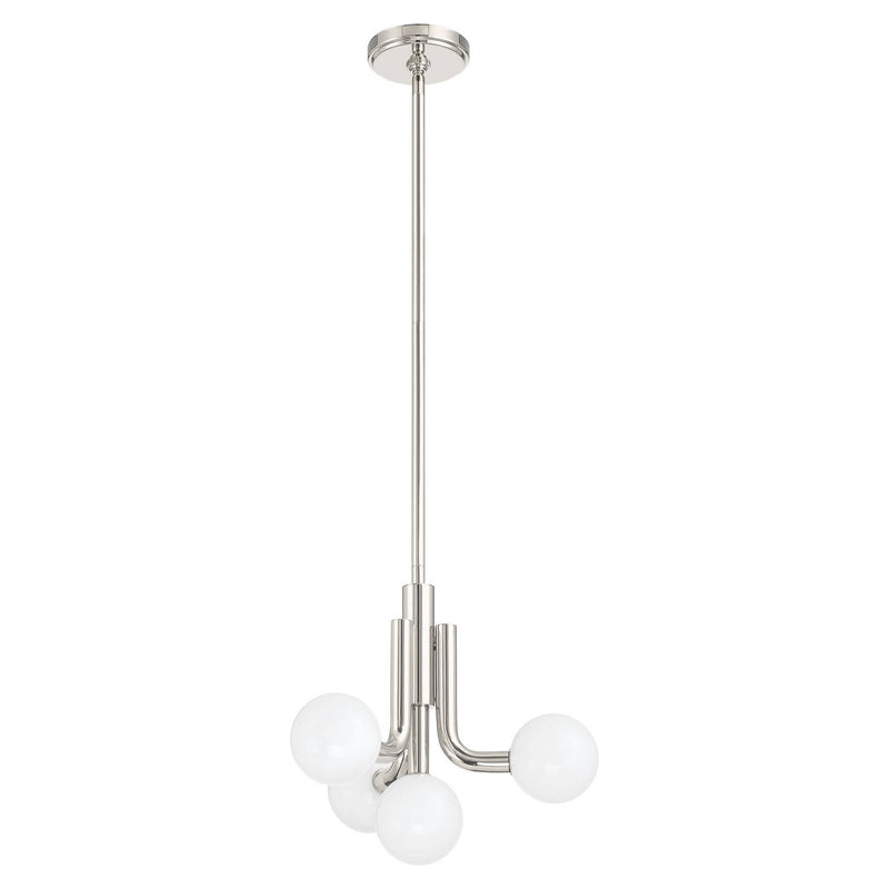 Thesis 207352A LED Convertible Pendant, Polished Nickel
