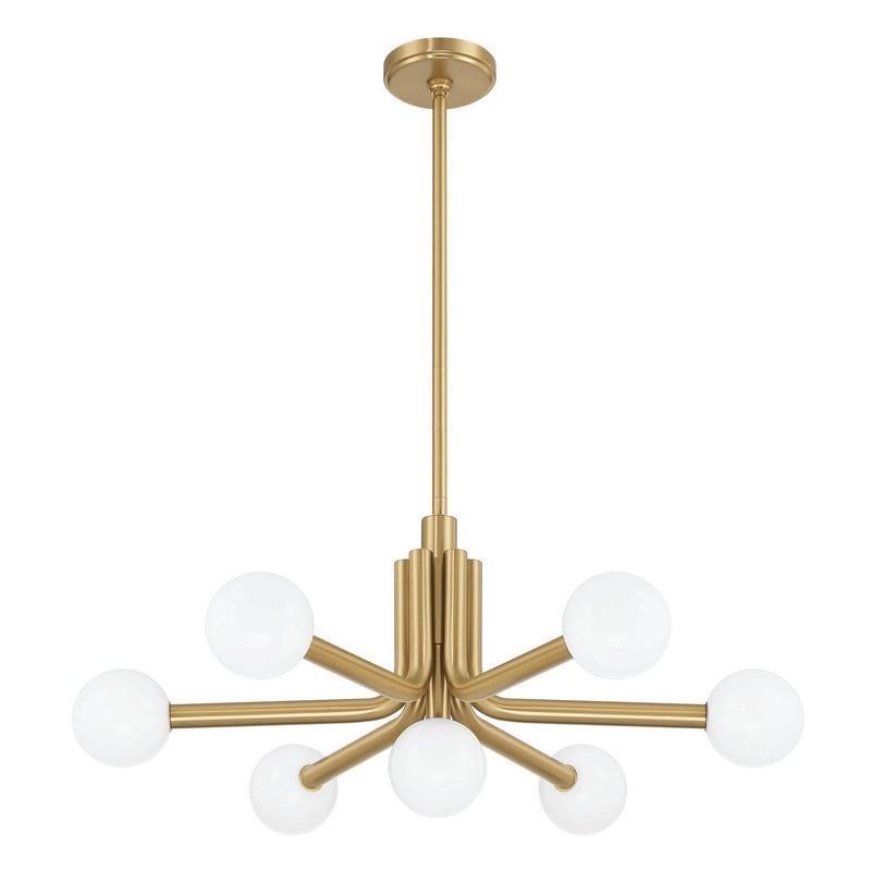 Thesis 207353A LED Chandelier, Champagne Gold