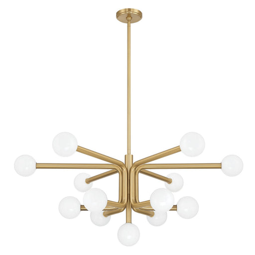 Thesis 207354A LED Chandelier, Champagne Gold