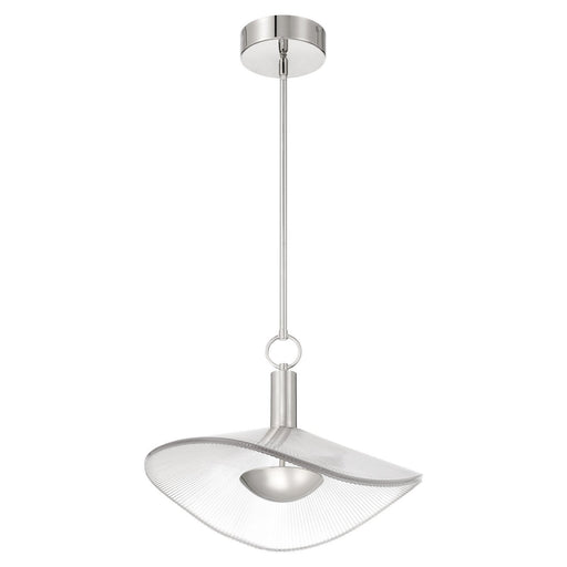 Thesis 207393A LED Convertible Pendant, Polished Nickel