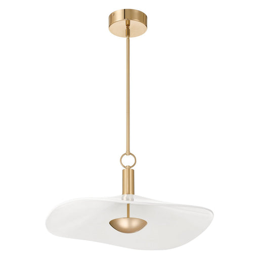 Thesis 207396A LED Convertible Pendant, Polished Gold