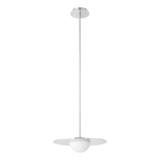 Thesis 207411A LED Convertible Pendant, Polished Nickel