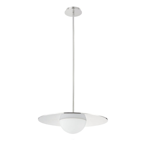 Thesis 207412A LED Convertible Pendant, Polished Nickel