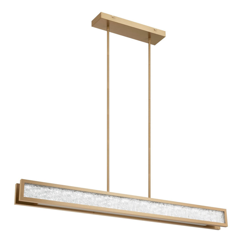 Thesis 207413A LED Linear Pendant, Champagne Bronze