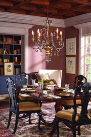 Quoizel MQ5006HL Marquette Six Light Chandelier, Heirloom Alternate Image 2.jpg