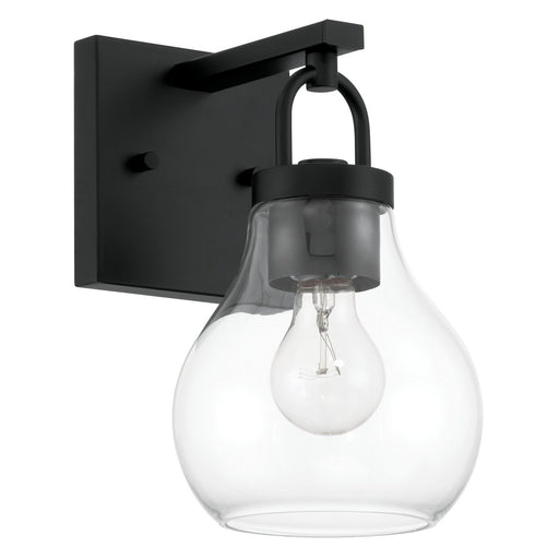 Thesis 207634A One Light Vanity, Matte Black