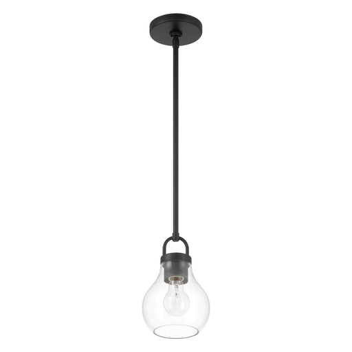 Thesis 207643A One Light Pendant, Matte Black