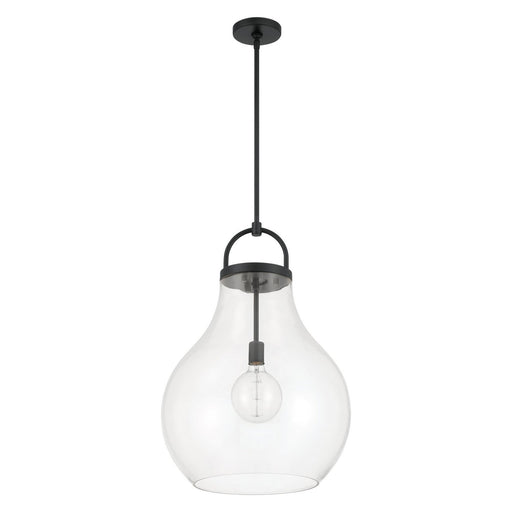 Thesis 207645A One Light Pendant, Matte Black