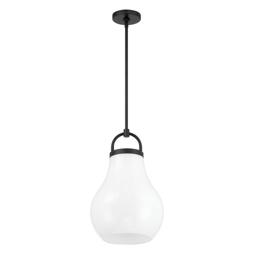 Thesis 207651A One Light Pendant, Matte Black