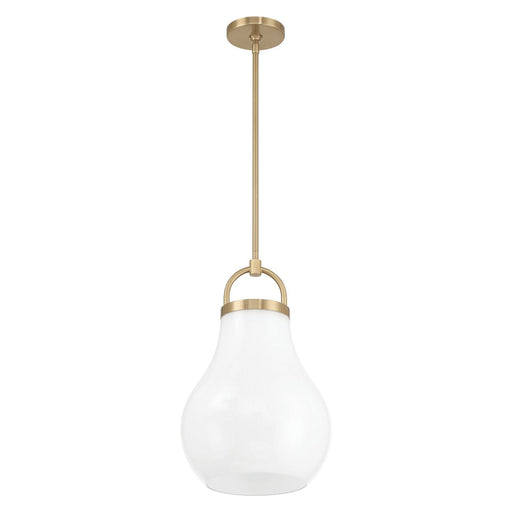 Thesis 207654A One Light Pendant, Champagne Gold