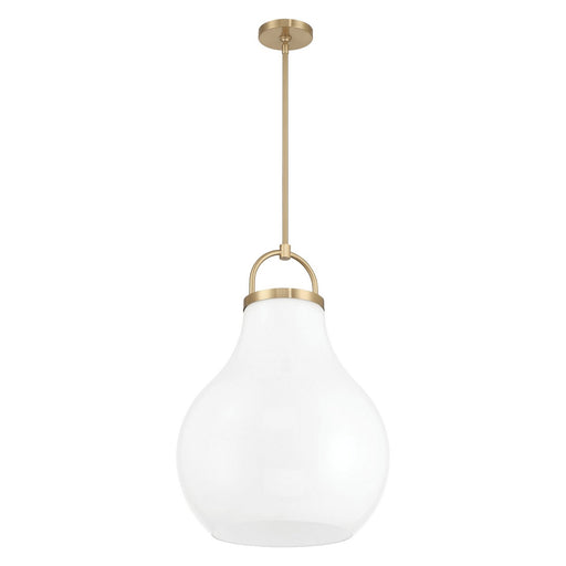 Thesis 207655A One Light Pendant, Champagne Gold