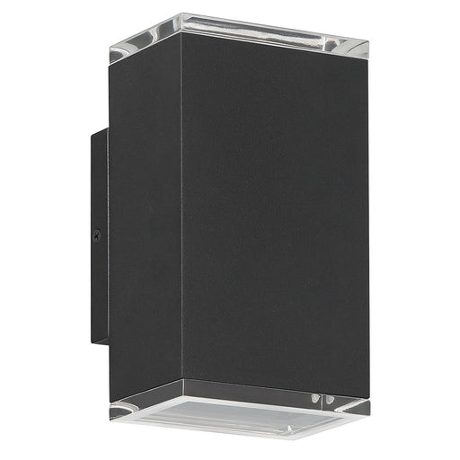 Thesis 207738A LED Exterior Wall Sconce, Textured Black