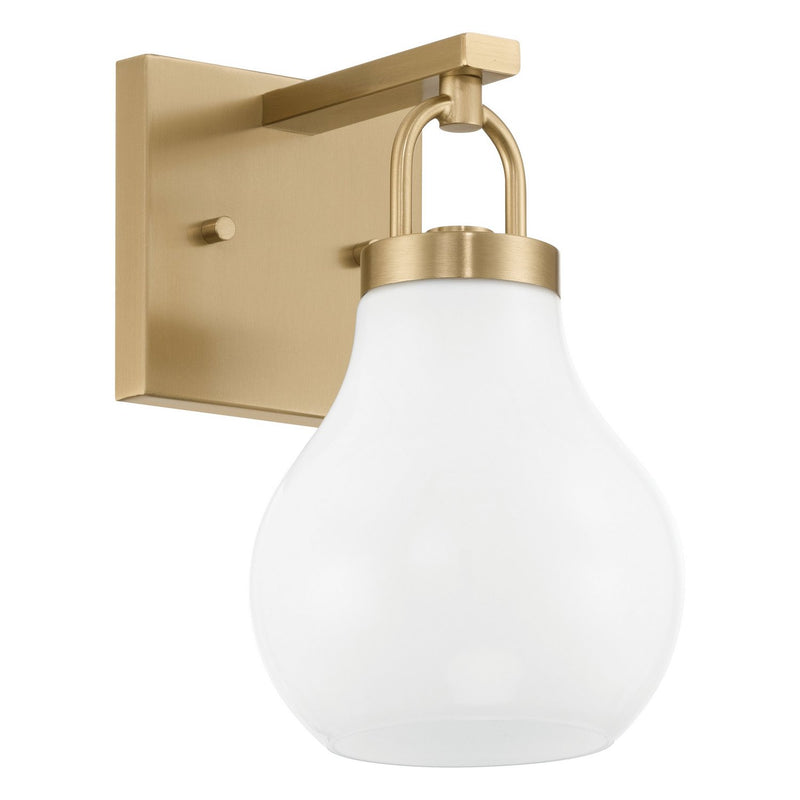 Thesis 207854A One Light Vanity, Champagne Gold