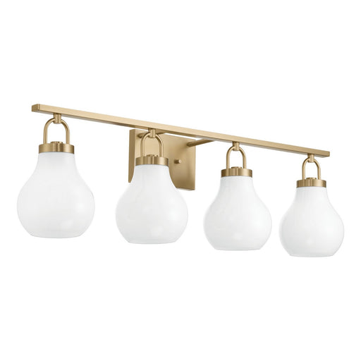 Thesis 207857A Four Light Vanity, Champagne Gold