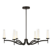 Savoy House 1-1464-6-15 LED Chandelier, Mediterranean Bronze