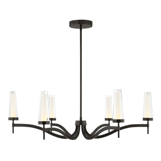 Savoy House 1-1464-6-15 LED Chandelier, Mediterranean Bronze