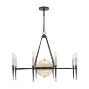 Savoy House 1-1488-10-15 Ten Light Chandelier, Mediterranean Bronze