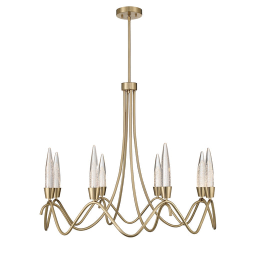 Savoy House 1-1799-8-127 LED Chandelier, Noble Brass