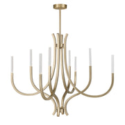 Savoy House 1-1900-8-127 LED Chandelier, Noble Brass