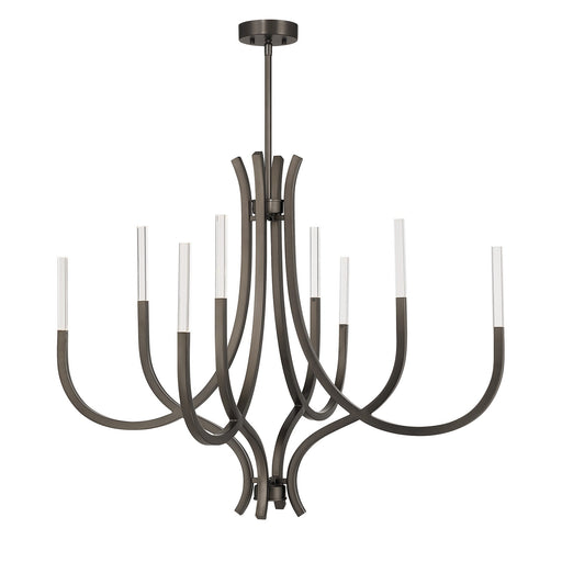 Savoy House 1-1900-8-15 LED Chandelier, Mediterranean Bronze