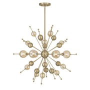 Savoy House 1-2514-6-127 Six Light Chandelier, Noble Brass