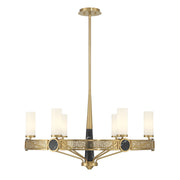 Savoy House 1-2914-6-322 Six Light Chandelier, Warm Brass