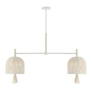 Savoy House 1-3403-6-341 Six Light Chandelier, Cotton