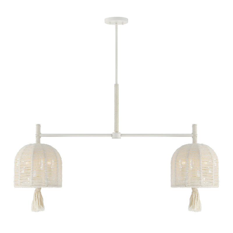 Savoy House 1-3403-6-341 Six Light Chandelier, Cotton