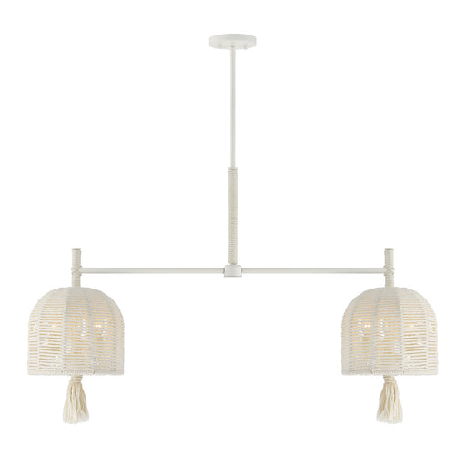 Savoy House 1-3403-6-341 Six Light Chandelier, Cotton