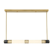 Savoy House 1-2917-1-322 LED Linear Chandelier, Warm Brass