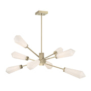 Savoy House 1-6120-8-127 LED Chandelier, Noble Brass