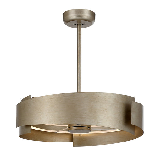 Savoy House 28-FD-455-53 LED Fan D'Lier, Silver Patina