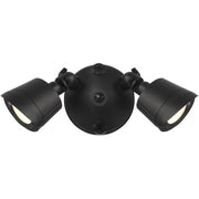 Savoy House 4-FLOOD-A2-3CCT-BK LED Double Flood Light, Matte Black