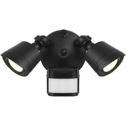 Savoy House 4-FLOOD-MS-A2-3CCT-BK LED Motion Sensored Double Flood Light, Matte Black