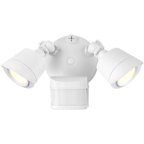 Savoy House 4-FLOOD-MS-A2-3CCT-WH LED Motion Sensored Double Flood Light, White