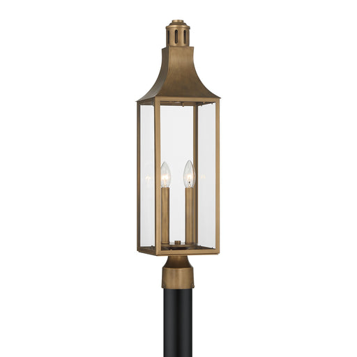 Savoy House 5-225-273 Two Light Outdoor Post Lantern, Atlas Bronze