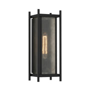 Savoy House 5-3804-BK One Light Outdoor Wall Lantern, Matte Black