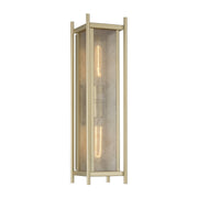 Savoy House 5-3805-344 Two Light Outdoor Wall Lantern, Serene Brass