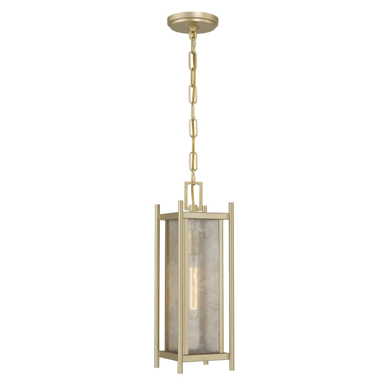 Savoy House 5-3806-344 One Light Outdoor Hanging Lantern, Serene Brass