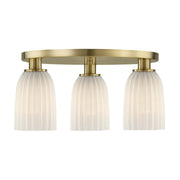 Savoy House 6-1247-3-127 Three Light Flush Mount, Noble Brass