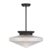 Savoy House 6-4464-1-89 One Light Convertible, Matte Black