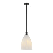 Savoy House 7-1244-1-89 One Light Pendant, Matte Black