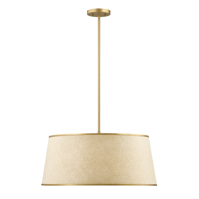 Savoy House 7-2044-6-328 Six Light Pendant, Spun Gold