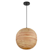 Savoy House 7-2804-1-89 One Light Pendant, Matte Black