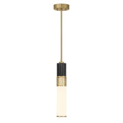 Savoy House 7-2916-1-322 LED Pendant, Warm Brass