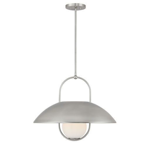 Savoy House 7-3070-1-SN One Light Pendant, Satin Nickel