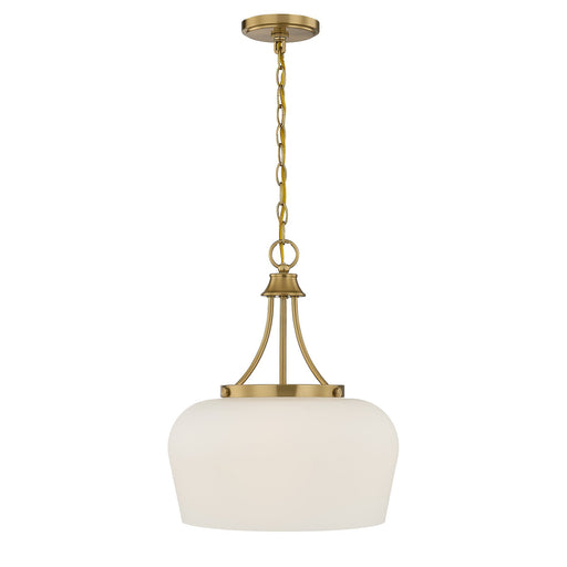 Savoy House 7-6034-3-322 Three Light Pendant, Warm Brass