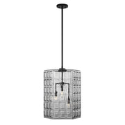 Savoy House 7-6209-3-89 Three Light Pendant, Matte Black