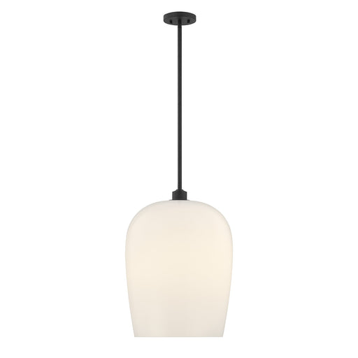 Savoy House 7-7209-1-89 One Light Pendant, Matte Black